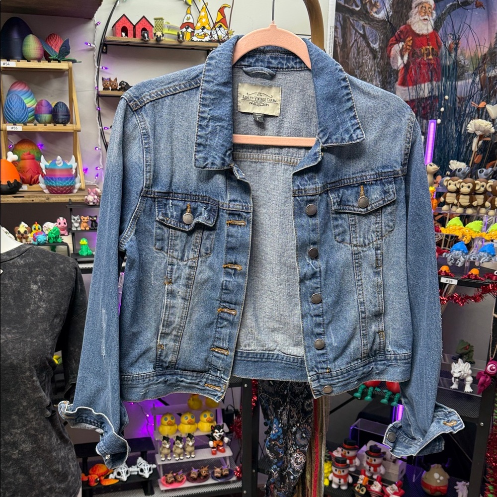 Classic Blue Denim Jean Jacket